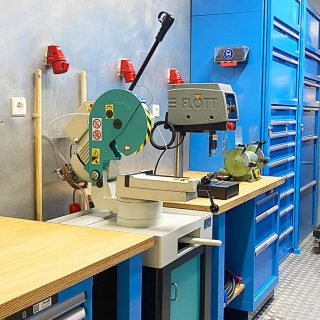 The durability of AWB workshop containers – back for repairs after 18 years of daily use