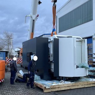 Abstellen auf dem Erdboden