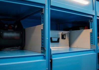 AWB workshop container - drawer compartments