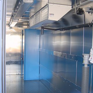 AWB Spezialcontainer für Gefahrstofflagerung