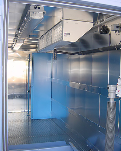 AWB Spezialcontainer für Gefahrstofflagerung