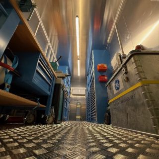 Ankunft des neuen Bearbeitungszentrums für Zerspanen