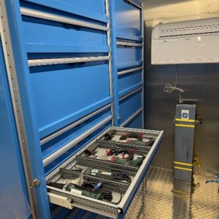 Ankunft des neuen Bearbeitungszentrums für Zerspanen