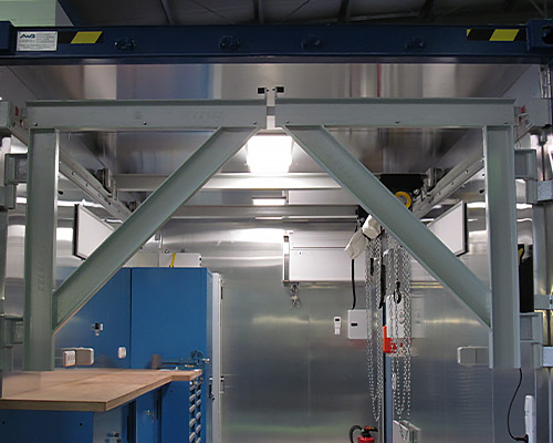 AWB Werkstattcontainer mit Gefahrgutschrank