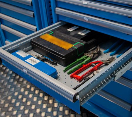 AWB Werkstattcontainer mit individueller Werkzeugschublade