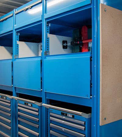 AWB Werkstattcontainer mit durchdachtem Innenleben